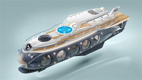 Never Get Seasick In 25 Million Transforming Submarine Yacht