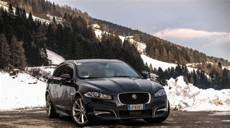 Jaguar Xf Sportbrake D La Nostra Prova Su Strada E Su Neve Autoblog