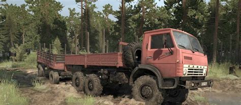 Textures For Kamaz Truck V Mudrunner Snowrunner Spintires