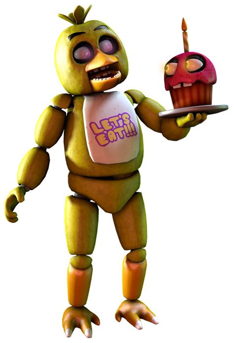 Fnaf 1 Chica Render By Puppetio Fnaf Fnaf Wallpapers Fnaf Wallpaper ...