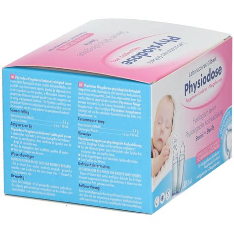 Physiodose Nouveau N S S Rum Physiologique St Rile X Ml Redcare