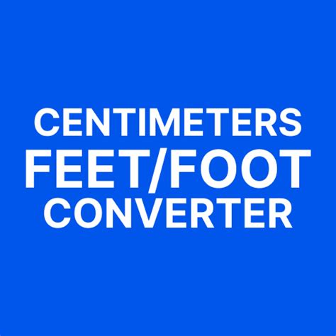 Centimeters To Feet Converter For Pc Mac Windows 111087 Free