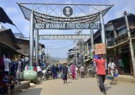 Centre To Fence India Myanmar Border