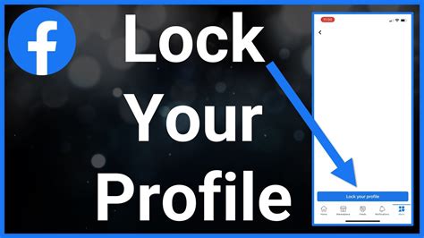 How To Lock Facebook Profile On Iphone Youtube