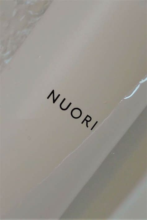 The Word Nuori Written In Black Ink On A White Surface