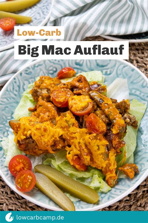 Big Mac Auflauf Low Carb Hei K Stlich Low Carb Camp