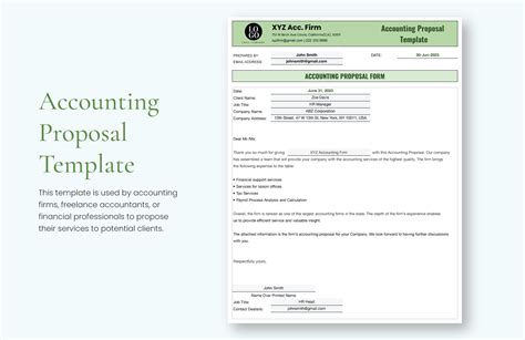 Accounting Proposal Template Word Prntbl Concejomunicipaldechinu Gov Co