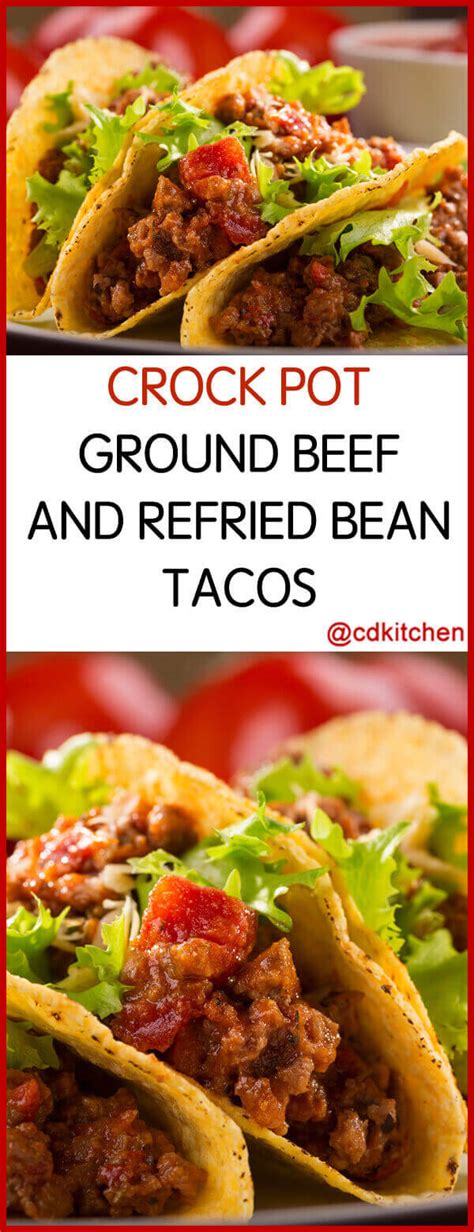 Delicious Crock Pot Ground Beef Tacos Easy Recipes To Make At Home