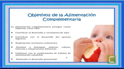 Alimentación Complementaria YouTube