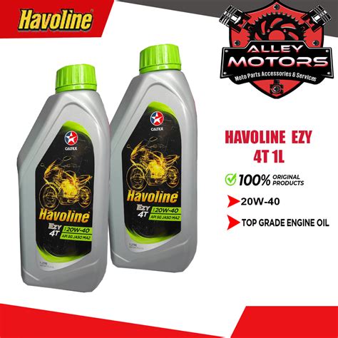 HAVOLINE EZY 4T 20W40 1L By Alley Motors Lazada PH