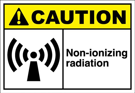 Caution Sign Non Ionizing Radiation Safetykore