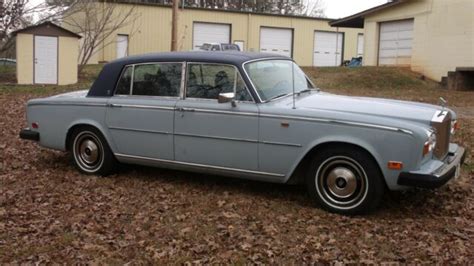 1977 Rolls Royce Silver Wraith II Original Blue Grey With Navy Blue