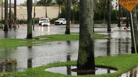 Boca Raton Hit By Flooding Following Storms Youtube