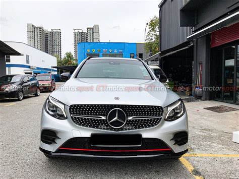 Mercedes Benz Glc X Front Grill Diamond Style