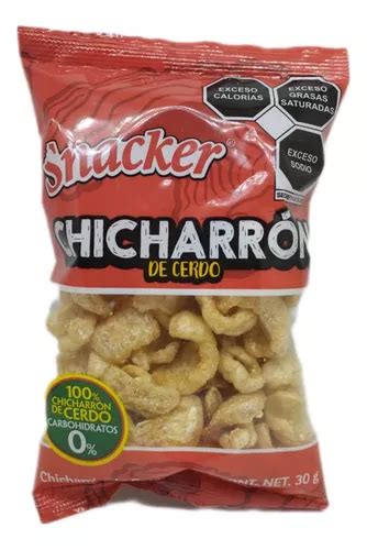 Chicharron De Cerdo G Snacker Botana Original Natural Mercadolibre