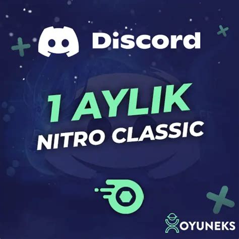 Discord Nitro Basic 1 Ay Oyuneks