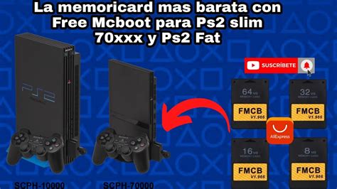 Probando La Memoricard Mas Barata Con Free Mcboot Para Ps2 Slim 70xxx Y