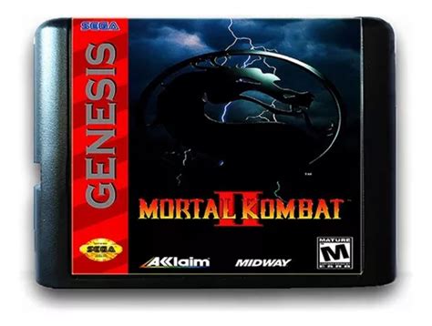 Jogo De Mega Drive Mortal Kombat 2 Sega