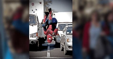 Instagram Joven Se Disfraza Del Spider Man De Tom Holland Y Detiene A