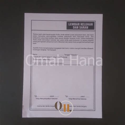 lembar keluhan  saran form saran  kritik lazada indonesia