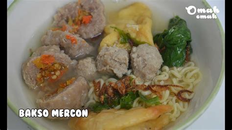 Resep Cara Membuat Bakso Mercon How To Make Meatballs With Chilli