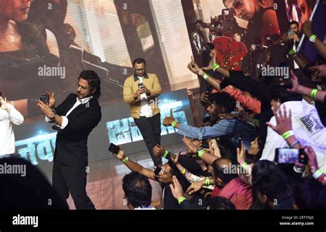 Mumbai India 15th Sep 2023 Indian Actor Shah Rukh Khan Clicks A