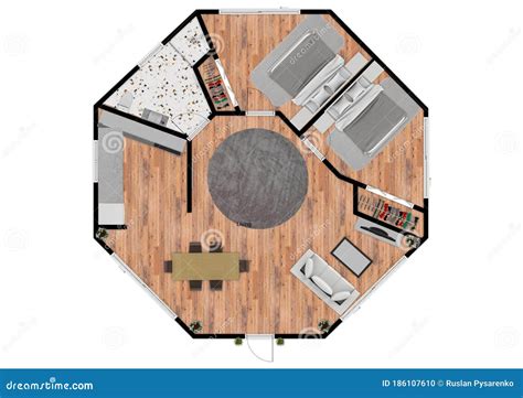 Octagon Floor Plans