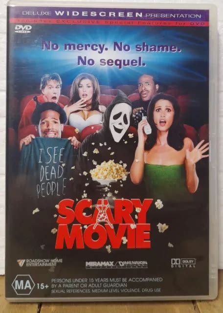 Scary Movie Dvd 2000 Rated Ma 15 Pal Region 4 Very Good Condition