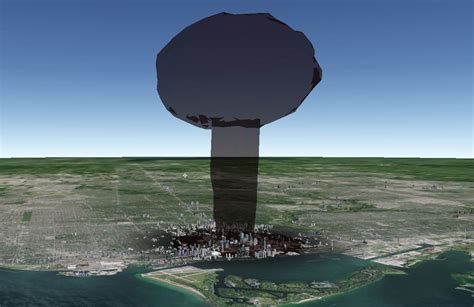 Nukemap3D Shows What Nuclear Bombs Would Do To Canada's Cities (PHOTOS)