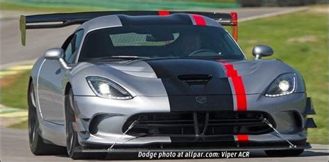 The 2016 Dodge Viper Acr A Sports Car Meant For Racing