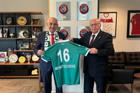 Bursaspor Dan Tff Ye Ziyaret Spor Haberleri Bursadabugun