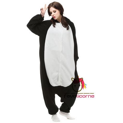 Combinaison Pyjama Pingouin Femme Homme Favolicorne