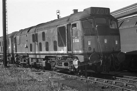 British Railway Photographs Class 24 Mono 5136 Ttp Birkenhead 1969