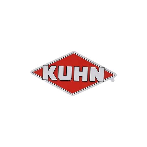 Logo Kuhn 309r Blanc Réf K9500100 Kuhn