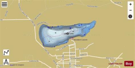 Sandy Lake Fishing Map | Nautical Charts App