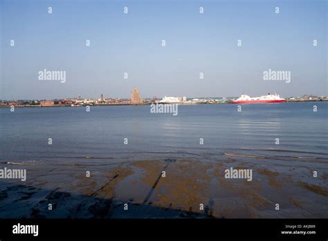 Birkenhead To Belfast Ferry At Birkenhead From The Albert Dock In