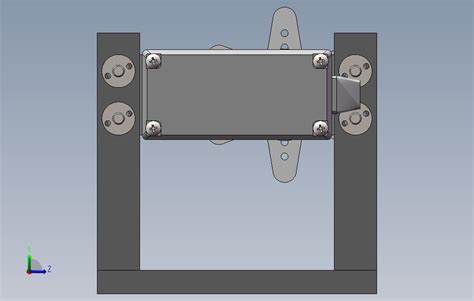 1舵机 Solidworks 2014 模型图纸免费下载 懒石网