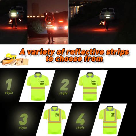 High Visibility Polo Shirt Reflective Safety Garment Manufacturer