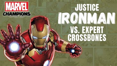 Marvel Champions Ironman Justice Vs Expert Crossbones YouTube