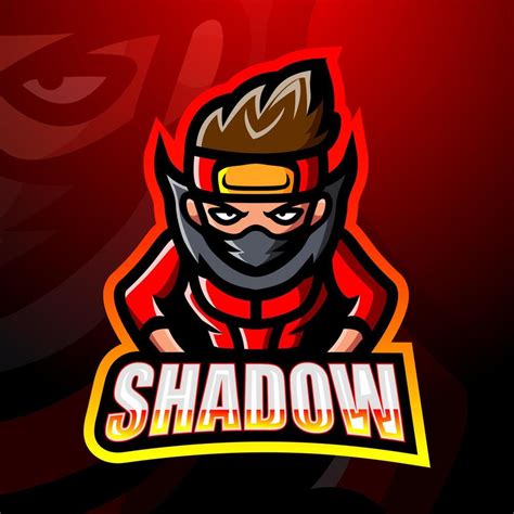 Shadow Mascot Esport Logo Design 5910100 Vector Art At Vecteezy