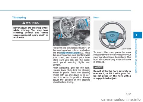 Hyundai Creta Owner S Manual Pages Page