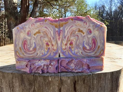 Freesia Goat Milk Soap Organic Bar Soap Artisan Cold Process Soap