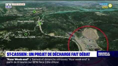 Var Un Projet De D Charge Fait D Bat Aux Abords Du Lac De Saint Cassien