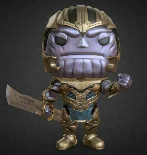 Fichier STL gratuit Funko pop Thanos EndGameObjet pour impression 3D à