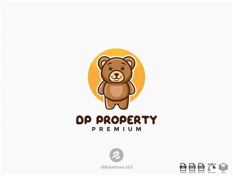 Bear logo design by Balakosa Studio on Dribbble