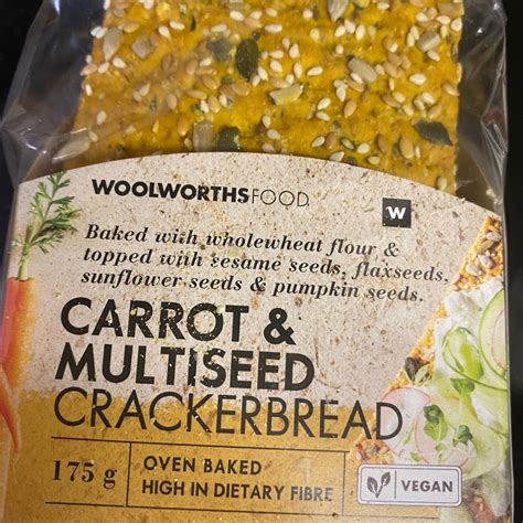 Woolworths Carrot Multi Seed Crackerbread Reviews Abillion