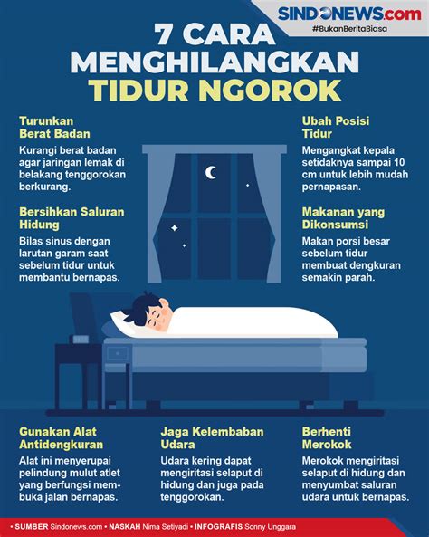 Wajib Diketahui Ini 7 Cara Menghilangkan Tidur Ngorok News On RCTI