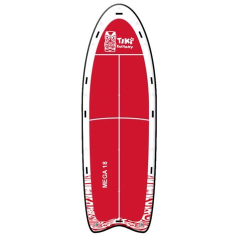 Tabla Paddle Surf Gigante Hinchable Tiki Factory Mega Nootica Es