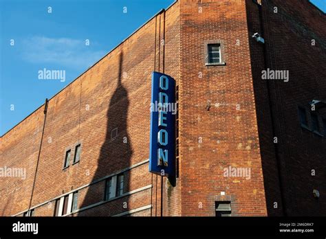 The Odeon cinema on George Street, Oxford city center, England Stock ...