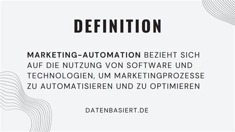 Marketing Automation Beispiele Vorteile Tools